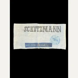 REPRODUCTION WW2 GERMAN SCHUTZMANN ARMBAND
