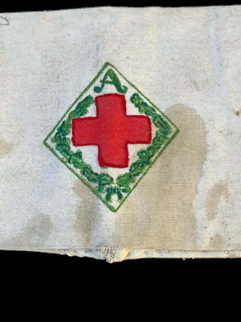 REPRODUCTION WW2 RED CROSS ARMBAND — image 2