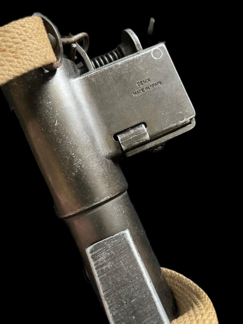 DENIX WW2 STEN MK.II SILENCER SMG & SPARE STOCK — image 6