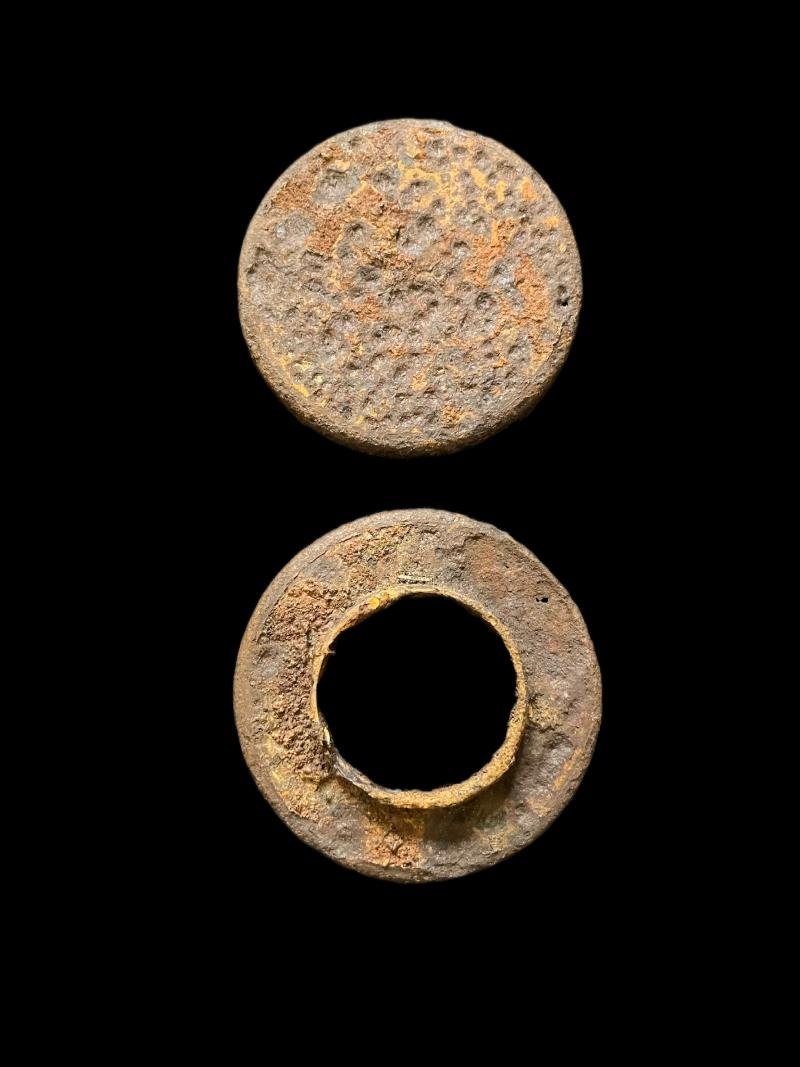 PAIR OF WW2 GERMAN M24/ M43 STICK GRENADE PARTS