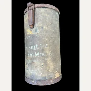 WW2 GERMAN 21CM MRS.18 HOWITZER SHELL CONTAINER
