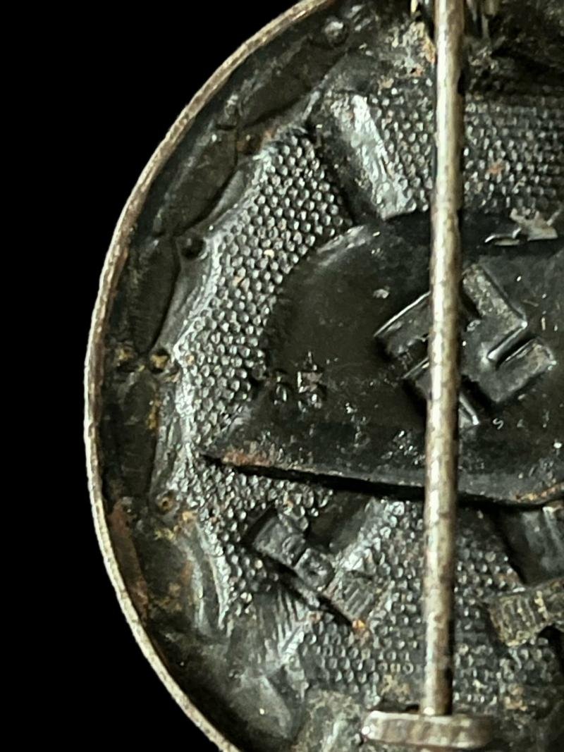WW2 GERMAN BLACK WOUND BADGE 65 — image 3