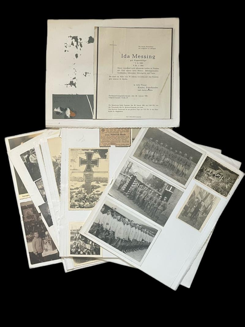 WW2 GERMAN FAMILY PHOTO COLLECTION