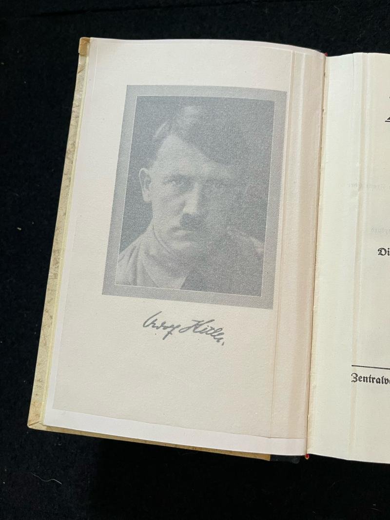 1941 DATED WEDDING EDITION MEIN KAMPF (SIGNED) — image 4