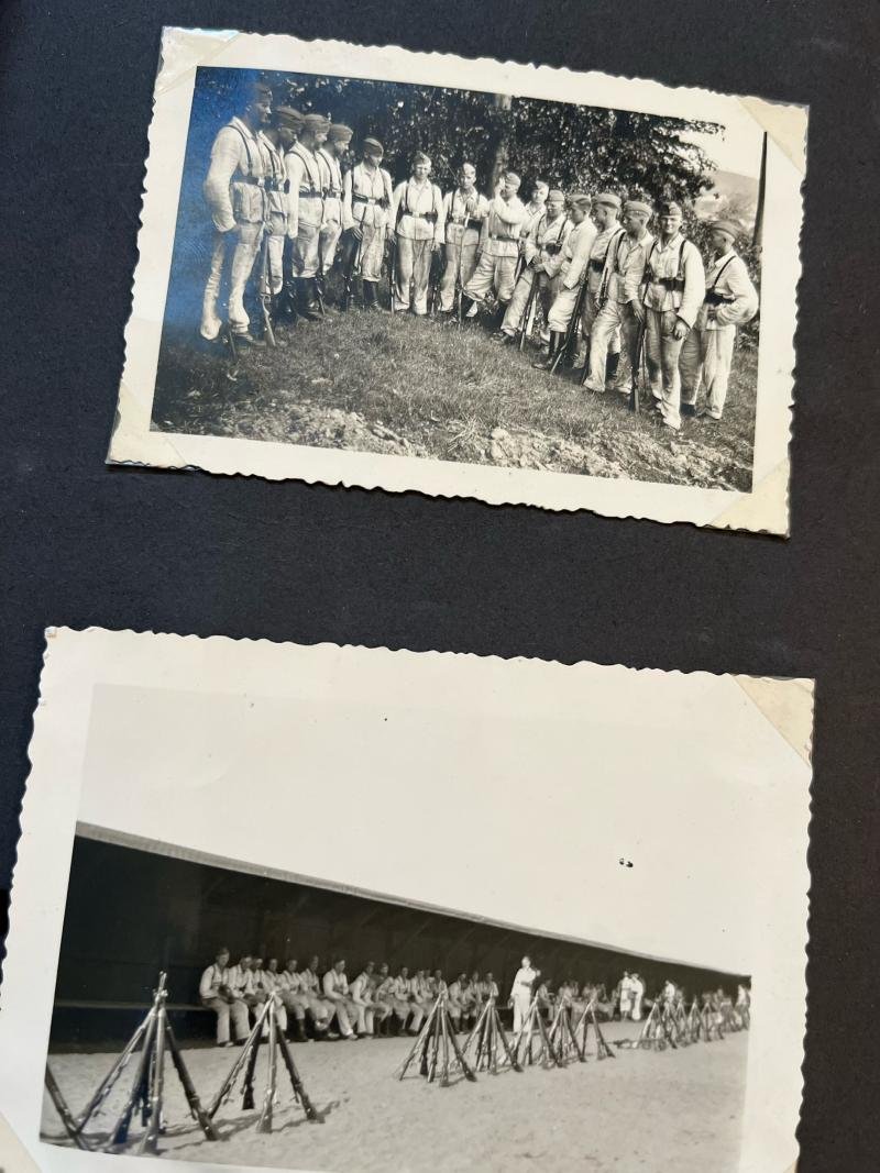 (was £295) WW2 GERMAN LUFTWAFFE MILITARY SERVICE MEMORY BOOK/PHOTO ALBUM — image 6