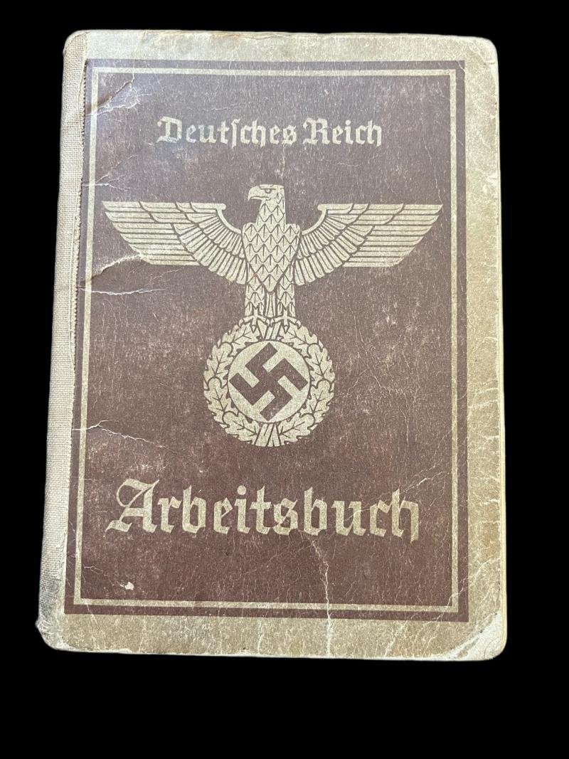 GERMAN DEUTSCHES REICH ARBEITSBUCH