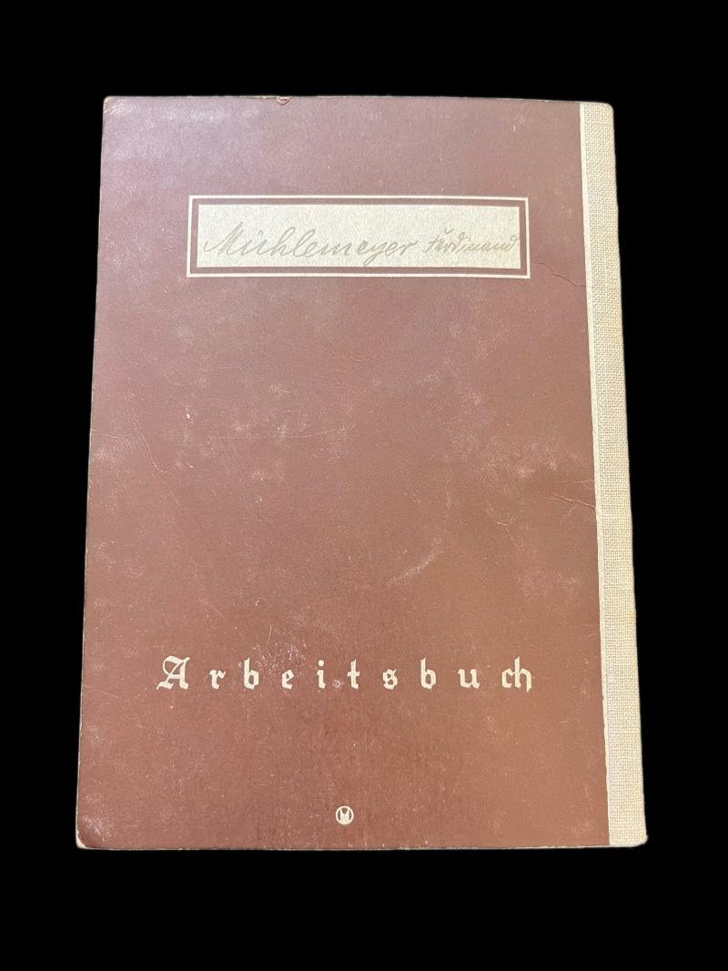 GERMAN DEUTSCHES REICH ARBEITSBUCH — image 4