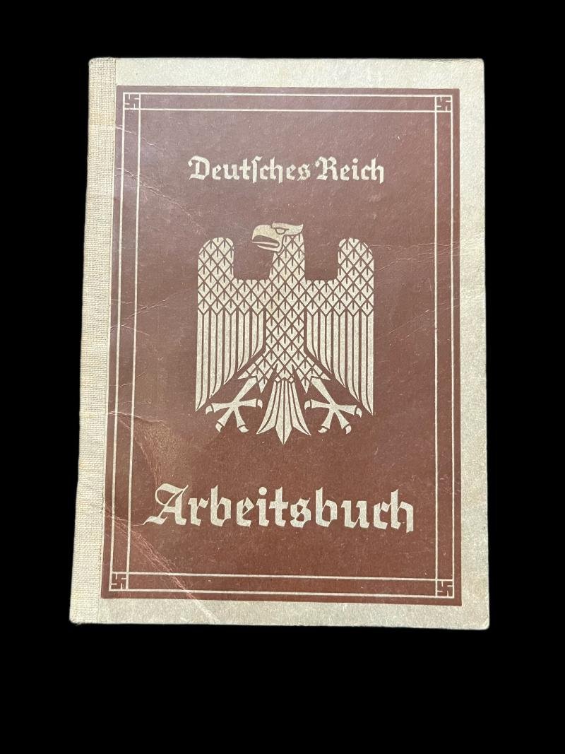 DEUTSCHES REICH ARBEITSBUCH