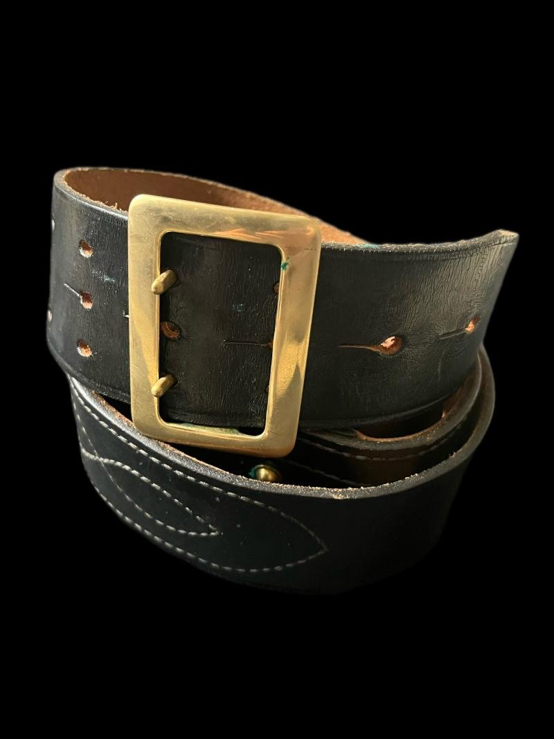 BLACK SAM BROWNE BELT