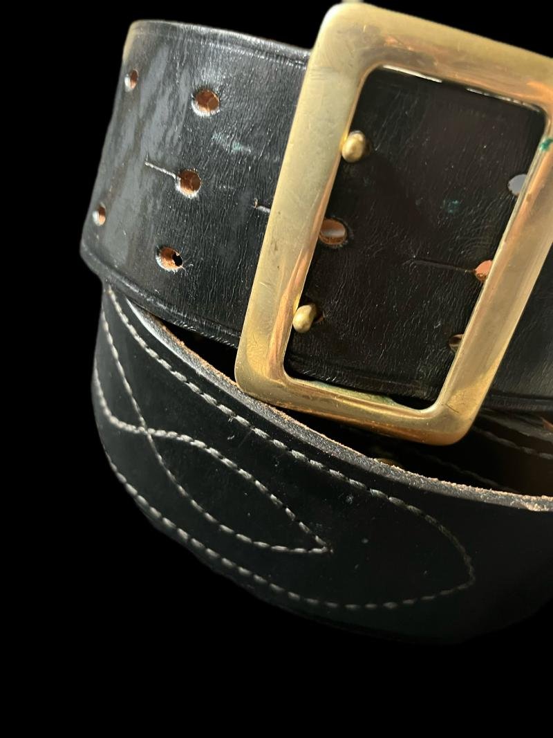 BLACK SAM BROWNE BELT — image 2