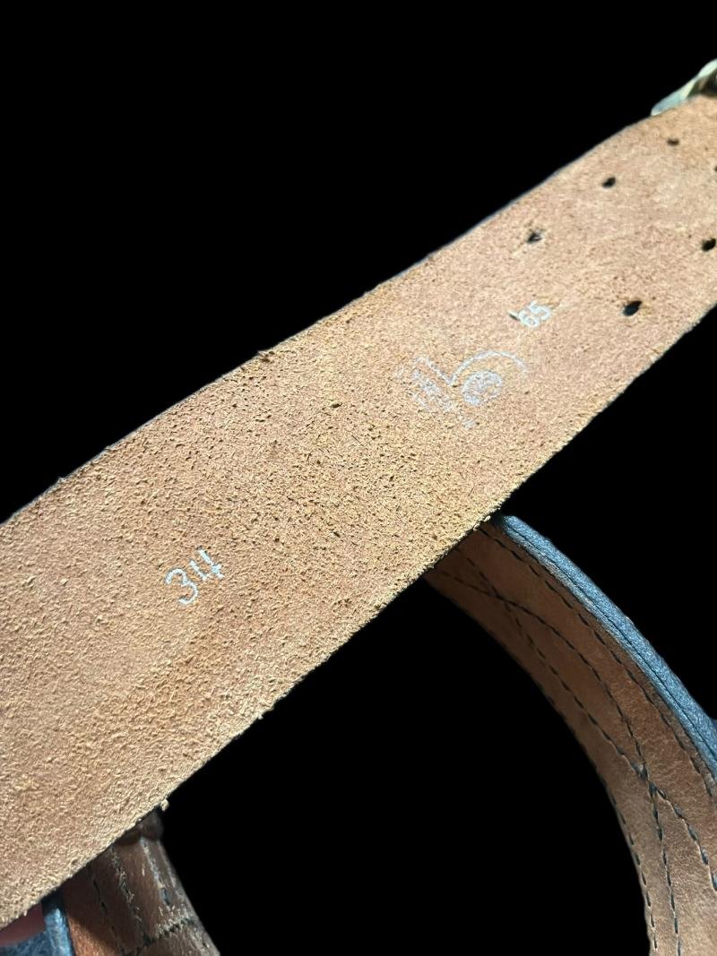 BLACK SAM BROWNE BELT — image 4