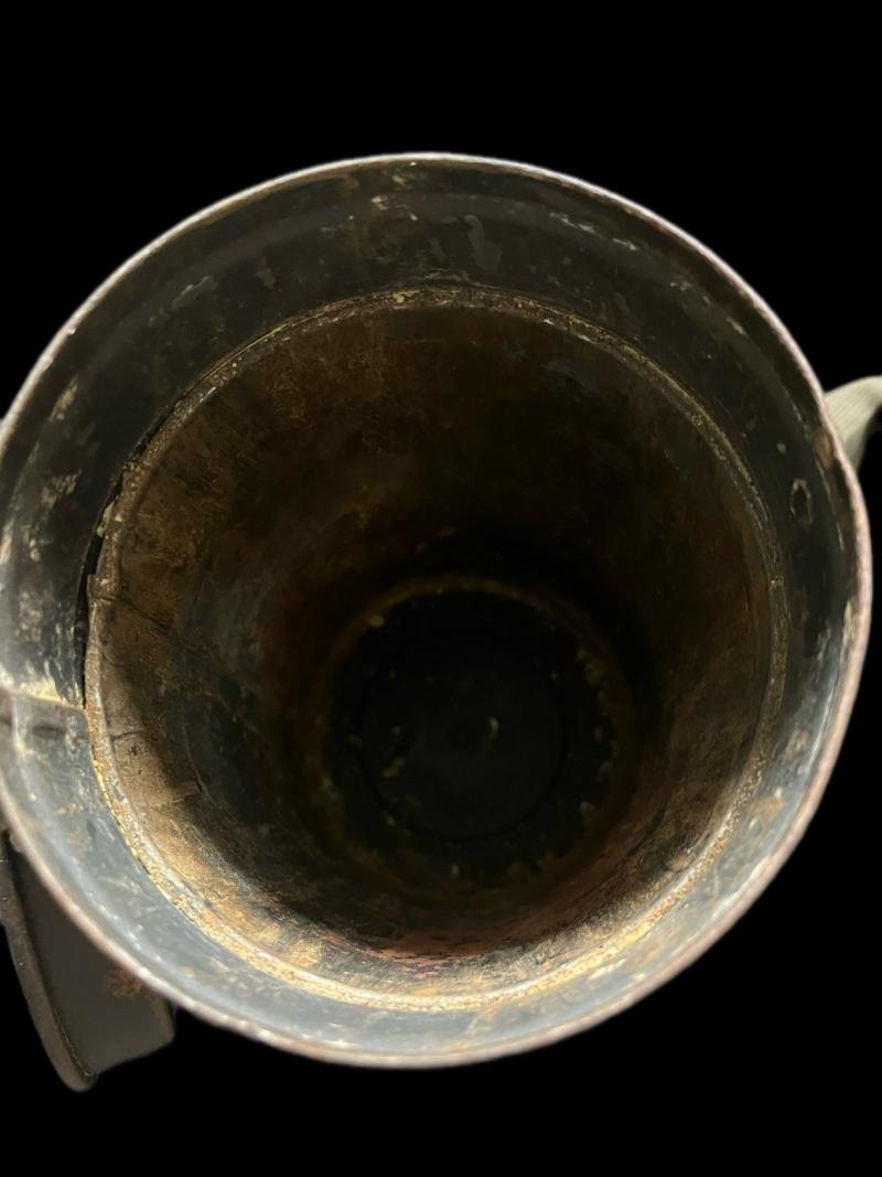 WW2 GERMAN M30 GAS MASK WITH CANISTER — image 10