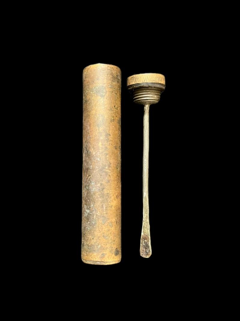 LEE ENFIELD BRASS OIL BOTTLE