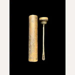 LEE ENFIELD BRASS OIL BOTTLE