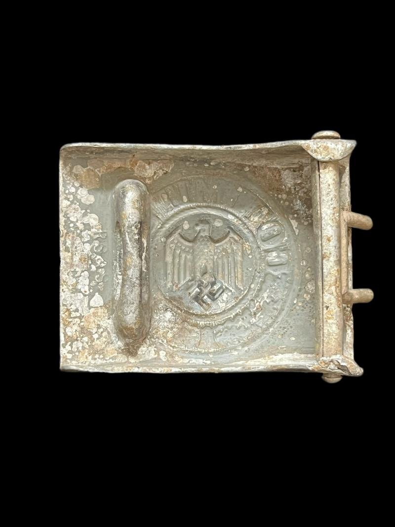 WW2 GERMAN ARMY BELT BUCKLE — image 3