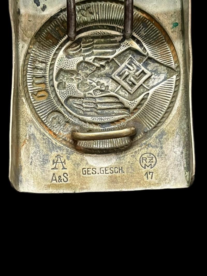 WW2 GERMAN HITLER YOUTH BELT BUCKLE — image 4