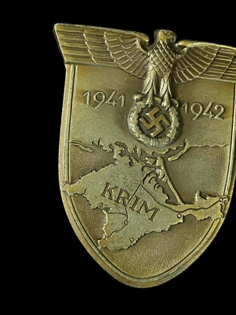 WW2 GERMAN KRIM SHIELD — image 2