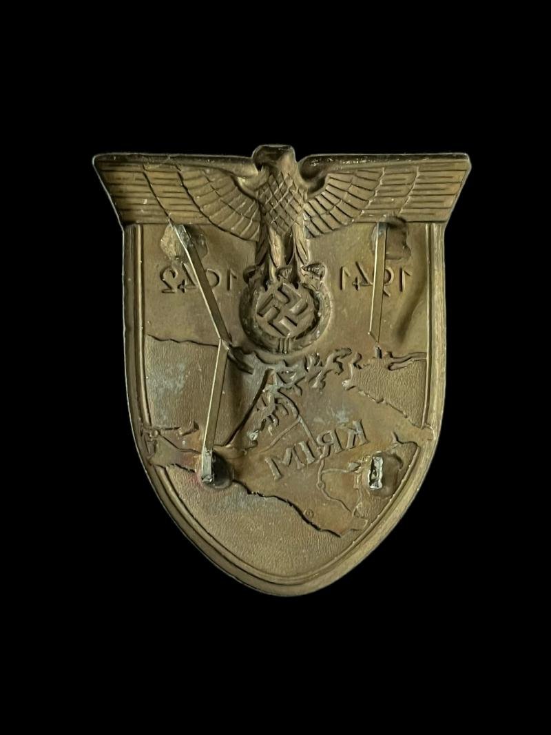WW2 GERMAN KRIM SHIELD — image 3