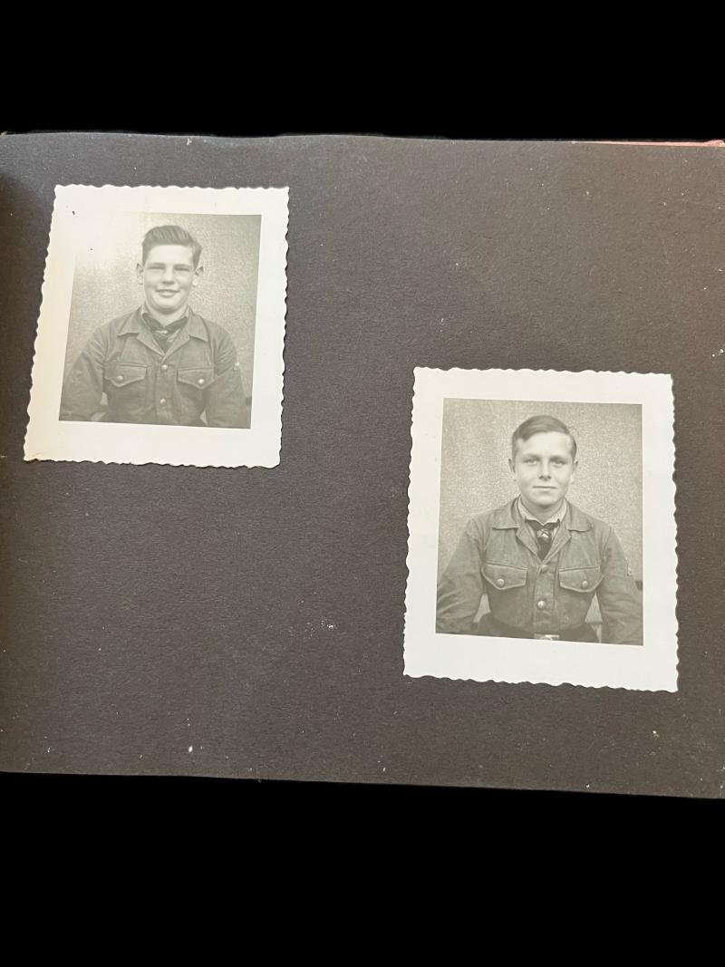 1937 DATED GERMAN HITLER YOUTH PHOTO ALBUM — image 5