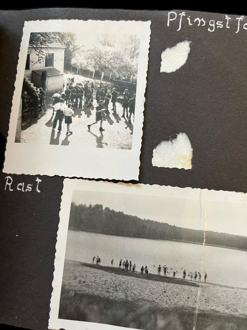 1937 DATED GERMAN HITLER YOUTH PHOTO ALBUM — image 7