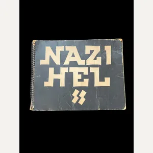 RARE NAZI HEL HOLOCAUST REMEMBRANCE BOOK