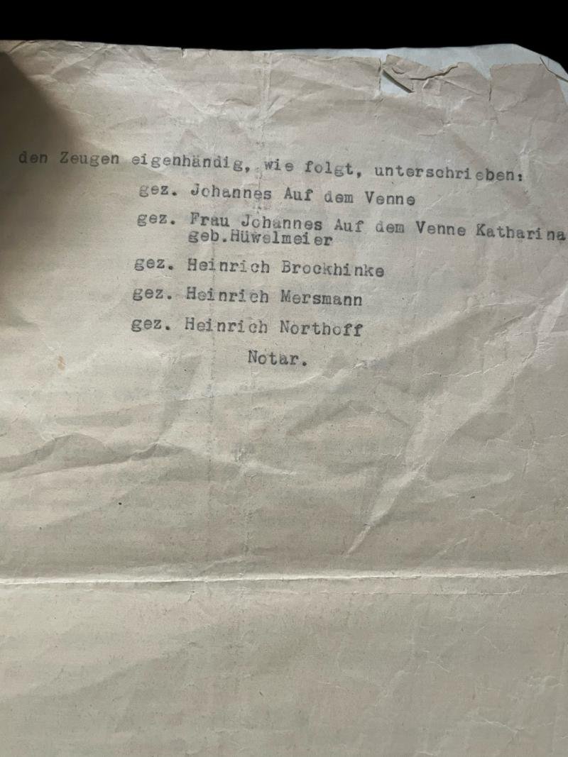 (Was £40) WW2 GERMAN TRANSCRIPT DOCUMENTS — image 4