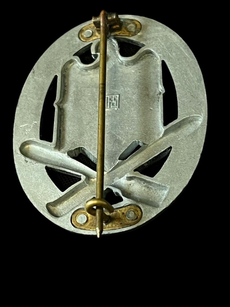 WW2 GERMAN GENERAL ASSAULT BADGE JFS — image 5