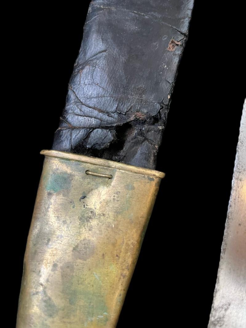 RARE U.S. NAVY 1841 AMES CIVIL WAR CUTLASS SWORD — image 7