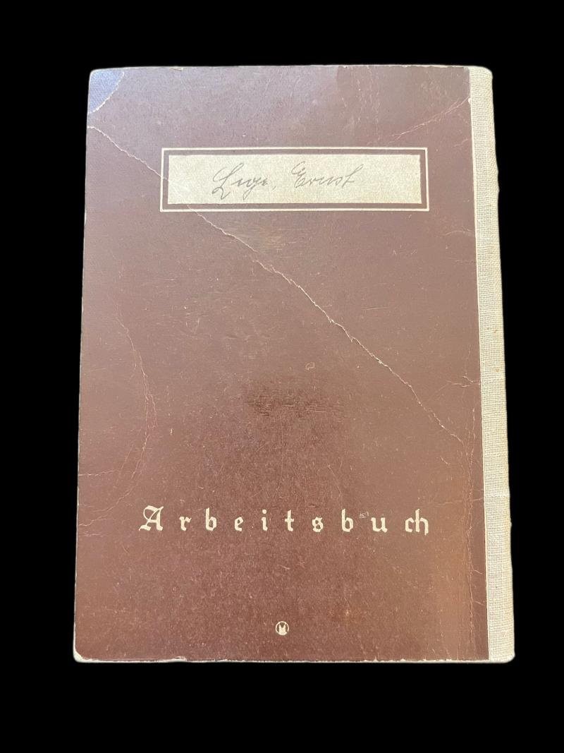 GERMAN DEUTSCHES REICH ARBEITSBUCH — image 4