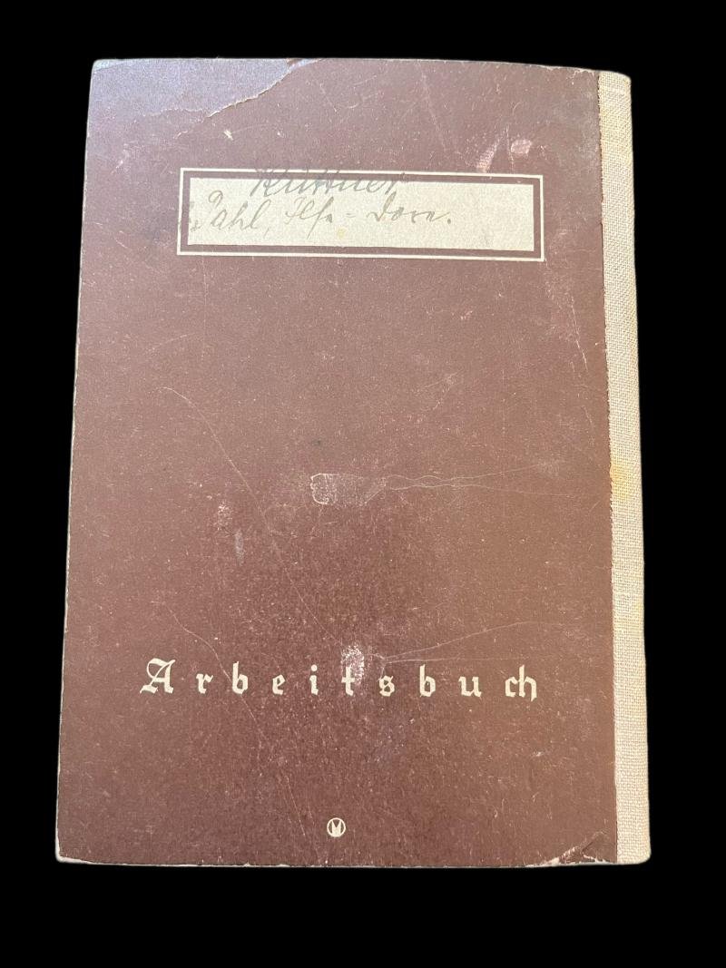 GERMAN DEUTSCHES REICH ARBEITSBUCH — image 5