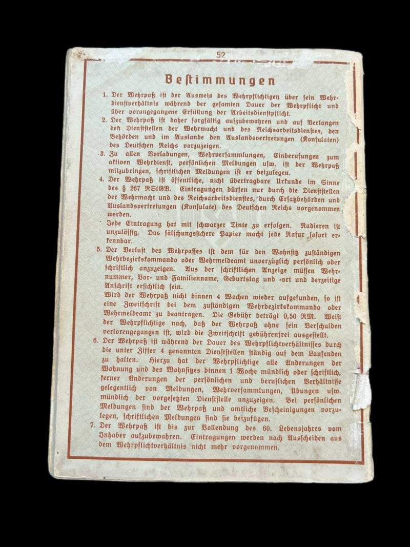 (Was £7.50) 1936 DATED DEUTSCHES REICH ARBEITSBUCH — image 5