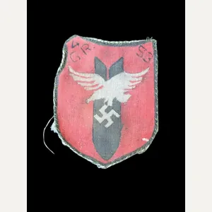 REPRODUCTION WW2 GERMAN LUFTWAFFE BOMBING WING PATCH