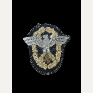 REPRODUCTION WW2 GERMAN POLICE PATCH