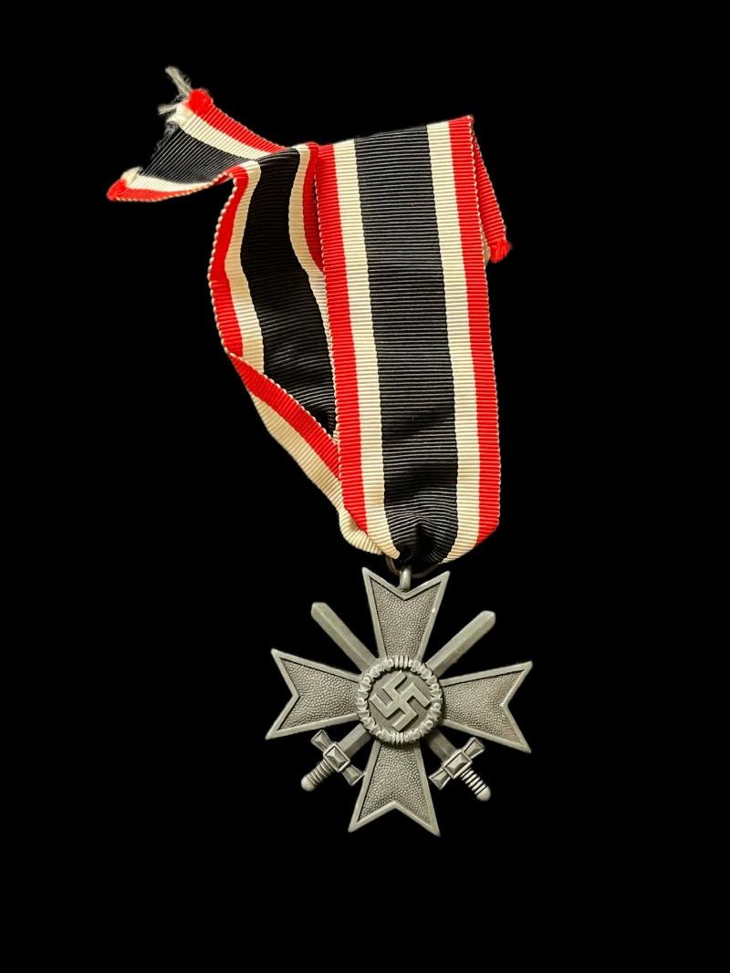 WW2 GERMAN WAR MERIT CROSS WITH SWORDS 2ND CLASS — image 3