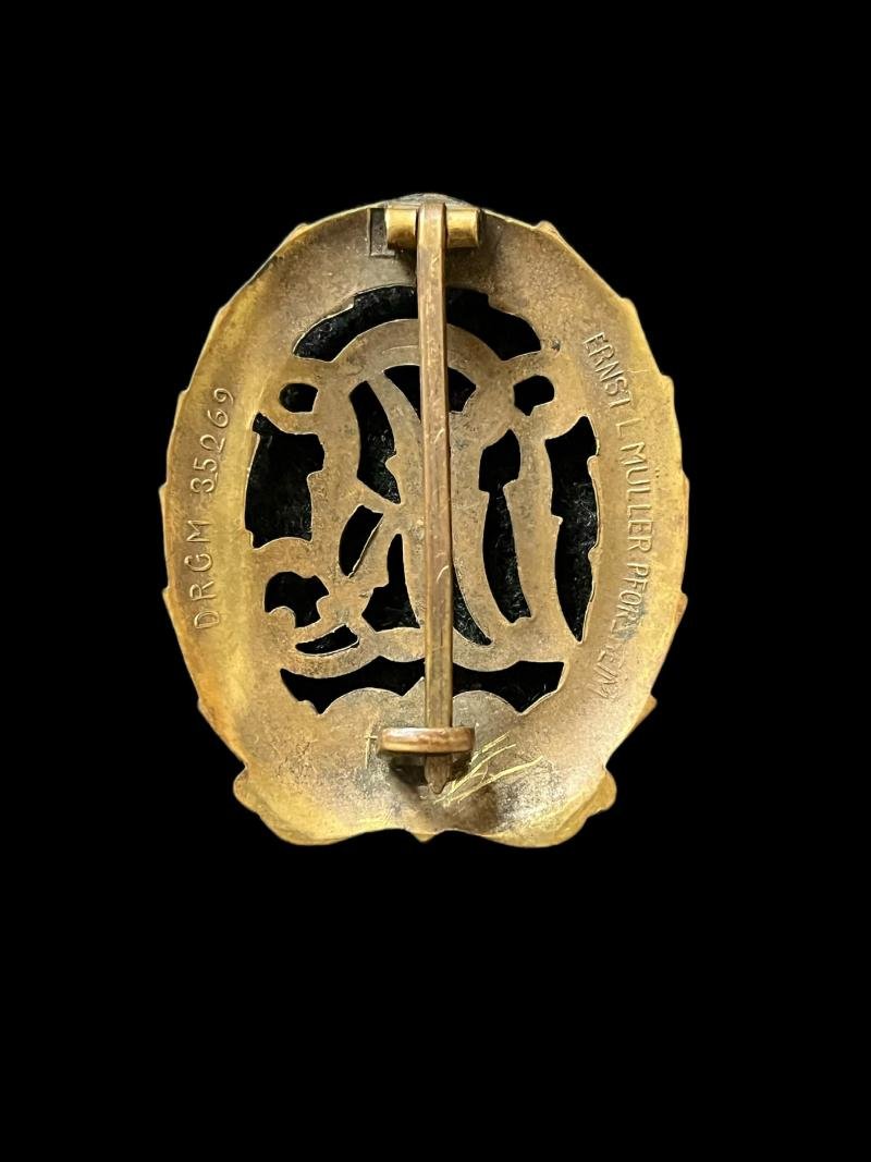 WW2 GERMAN DRL SPORTS BADGE — image 2