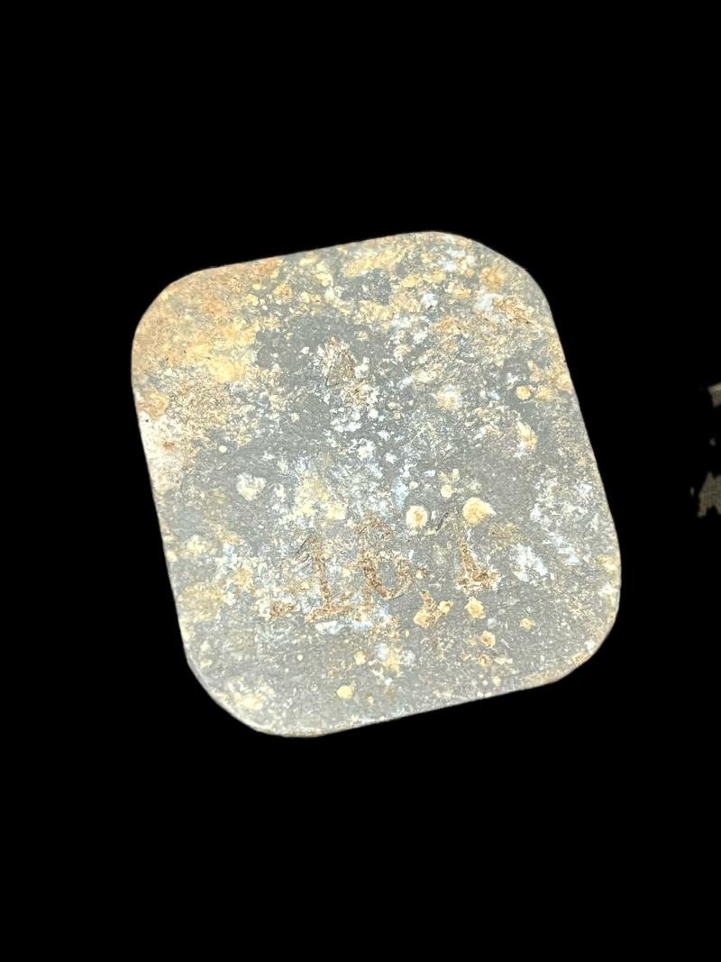 WW2 GERMAN WORKERS/MINERS TAG (ONE ONLY) — image 2