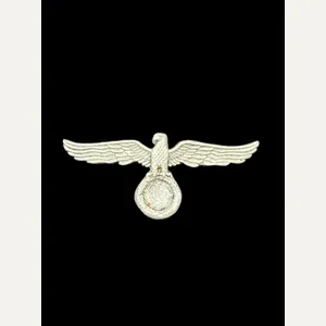 DE-NAZIFIED WW2 GERMAN LAND CUSTOMS CAP BADGE