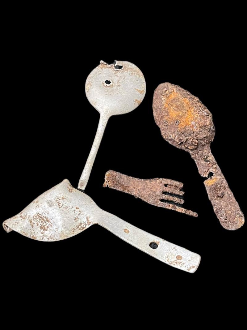 ASSORTED RELIC CUTLERY FROM LATVIA — image 2