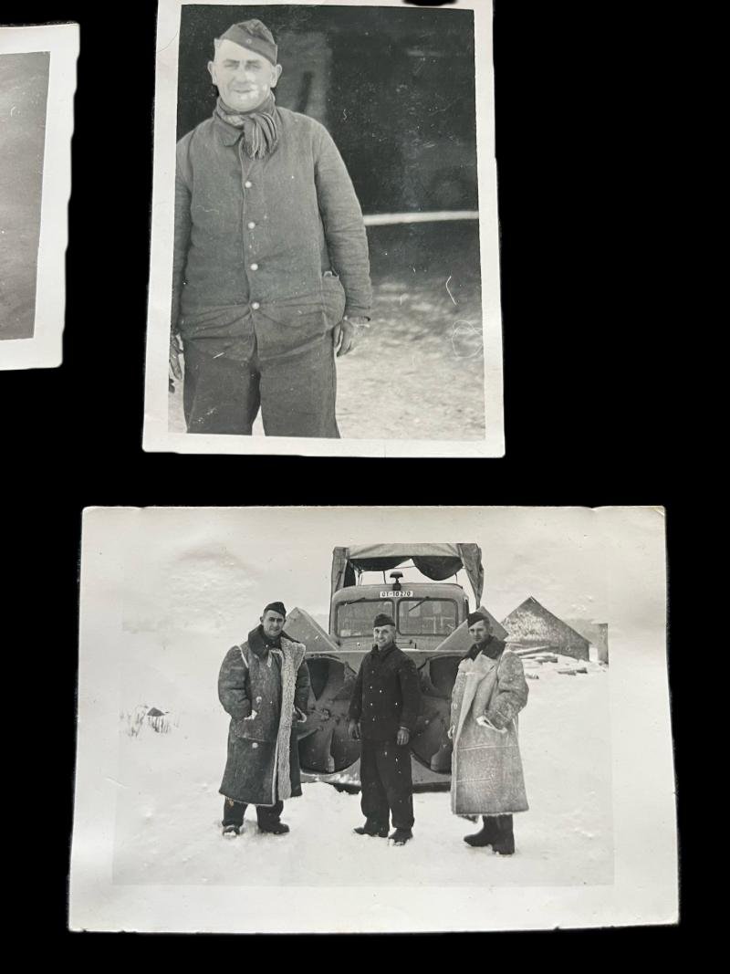4 X WW2 GERMAN WINTER PICTURES — image 3