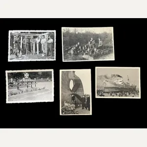 5 X WW2 GERMAN PICTURES