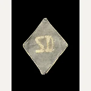 REPRODUCTION WW2 GERMAN SS SD PATCH