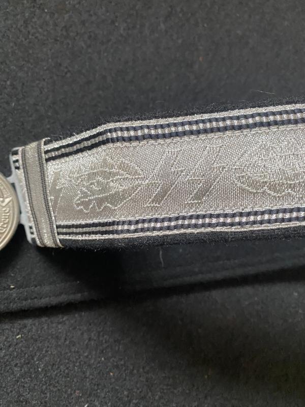 (Was £40) REPRODUCTION WW2 GERMAN SS OFFICERS BROCADE BELT — image 4