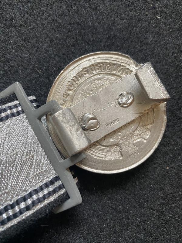 (Was £40) REPRODUCTION WW2 GERMAN SS OFFICERS BROCADE BELT — image 5