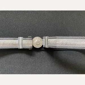 (Was £40) REPRODUCTION WW2 GERMAN SS OFFICERS BROCADE BELT