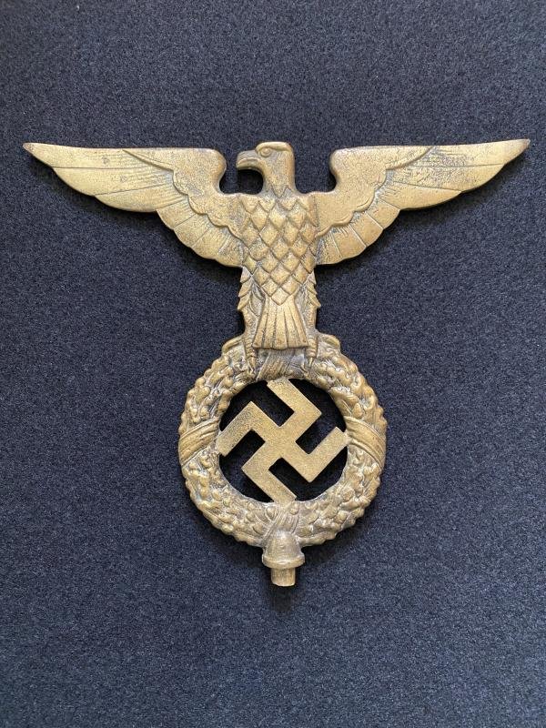 (was £95) REPRODUCTION WW2 GERMAN NSDAP EAGLE POLE TOP — image 2