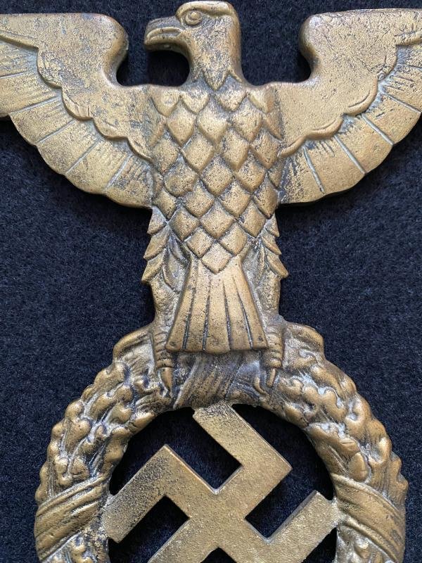(was £95) REPRODUCTION WW2 GERMAN NSDAP EAGLE POLE TOP — image 3