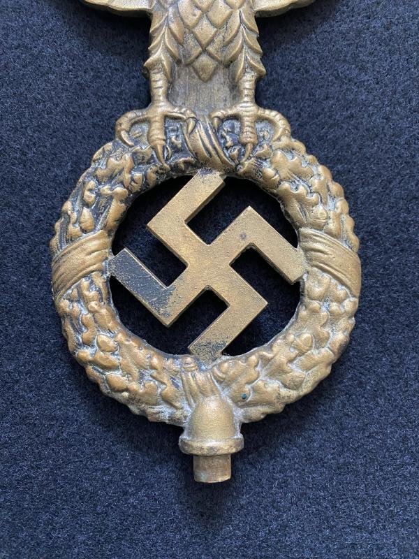 (was £95) REPRODUCTION WW2 GERMAN NSDAP EAGLE POLE TOP — image 4