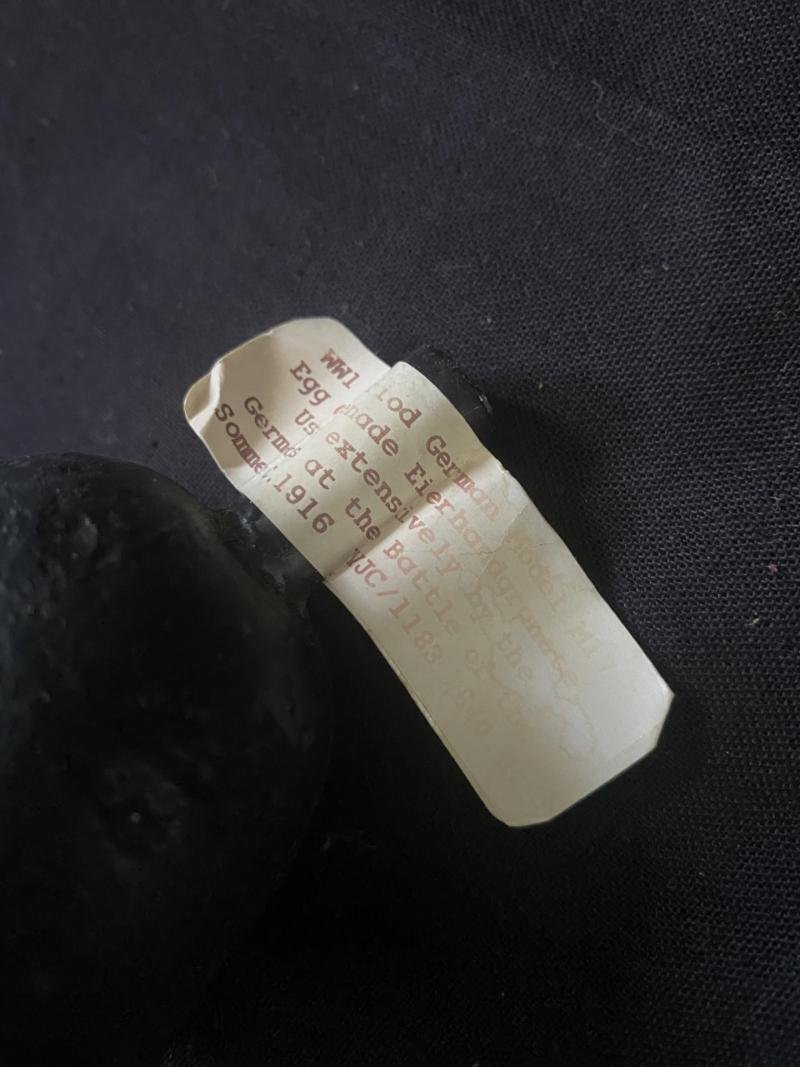 (Was £60) WW1 GERMAN MODEL 17 EGG GRENADE (INERT) — image 2