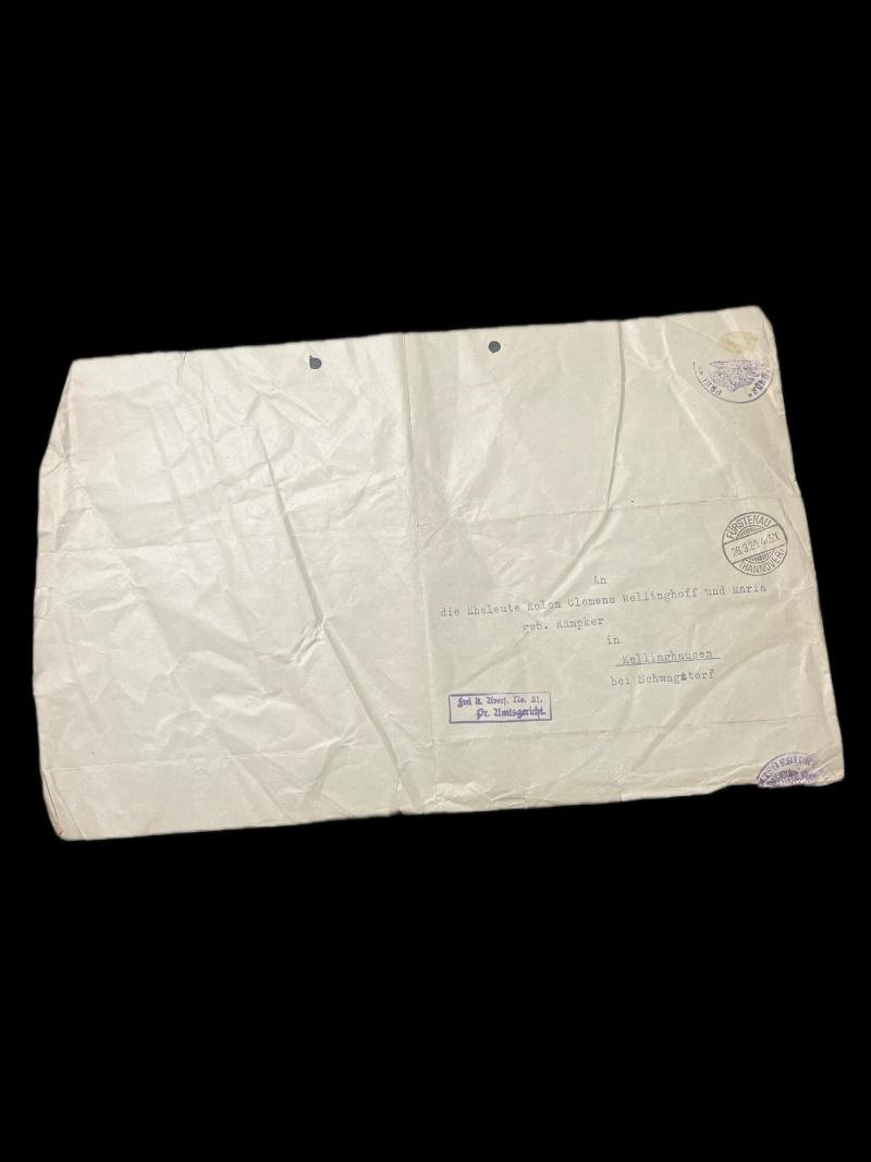 1920 DATED GERMAN DISTRICT COURT DOCUMENT — image 3