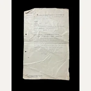 1920 DATED GERMAN DISTRICT COURT DOCUMENT